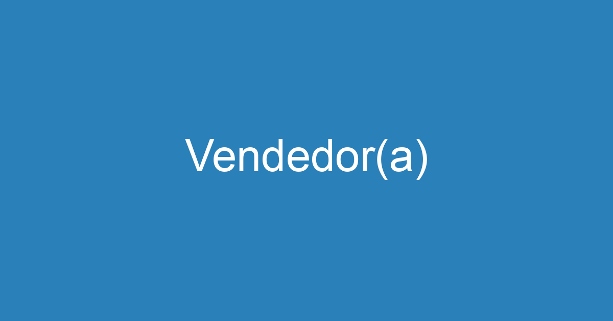 Vendedor(a) 69