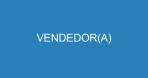 VENDEDOR(A) 12