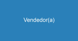 Vendedor(a) 9