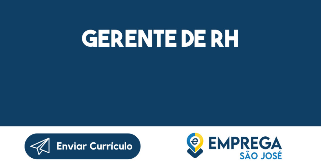 GERENTE DE RH 1 GERENTE DE RH 1