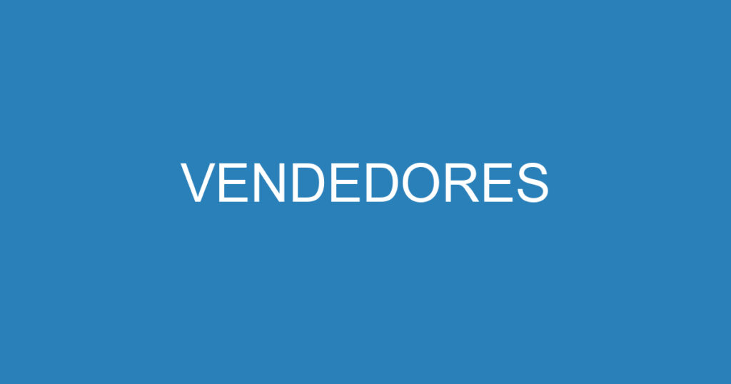 VENDEDORES 1 VENDEDORES 1