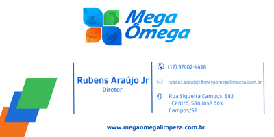 Logo Mega Omega Comércio de Descartáveis Ltda.