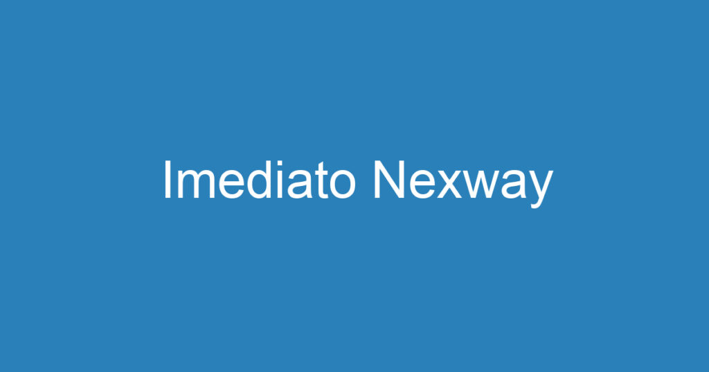 Imediato Nexway 1