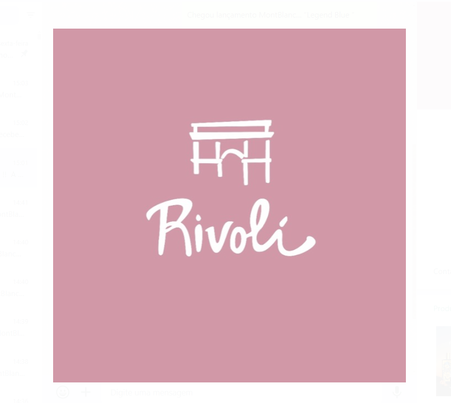 Logo RIVOLI PERFUMARIA 