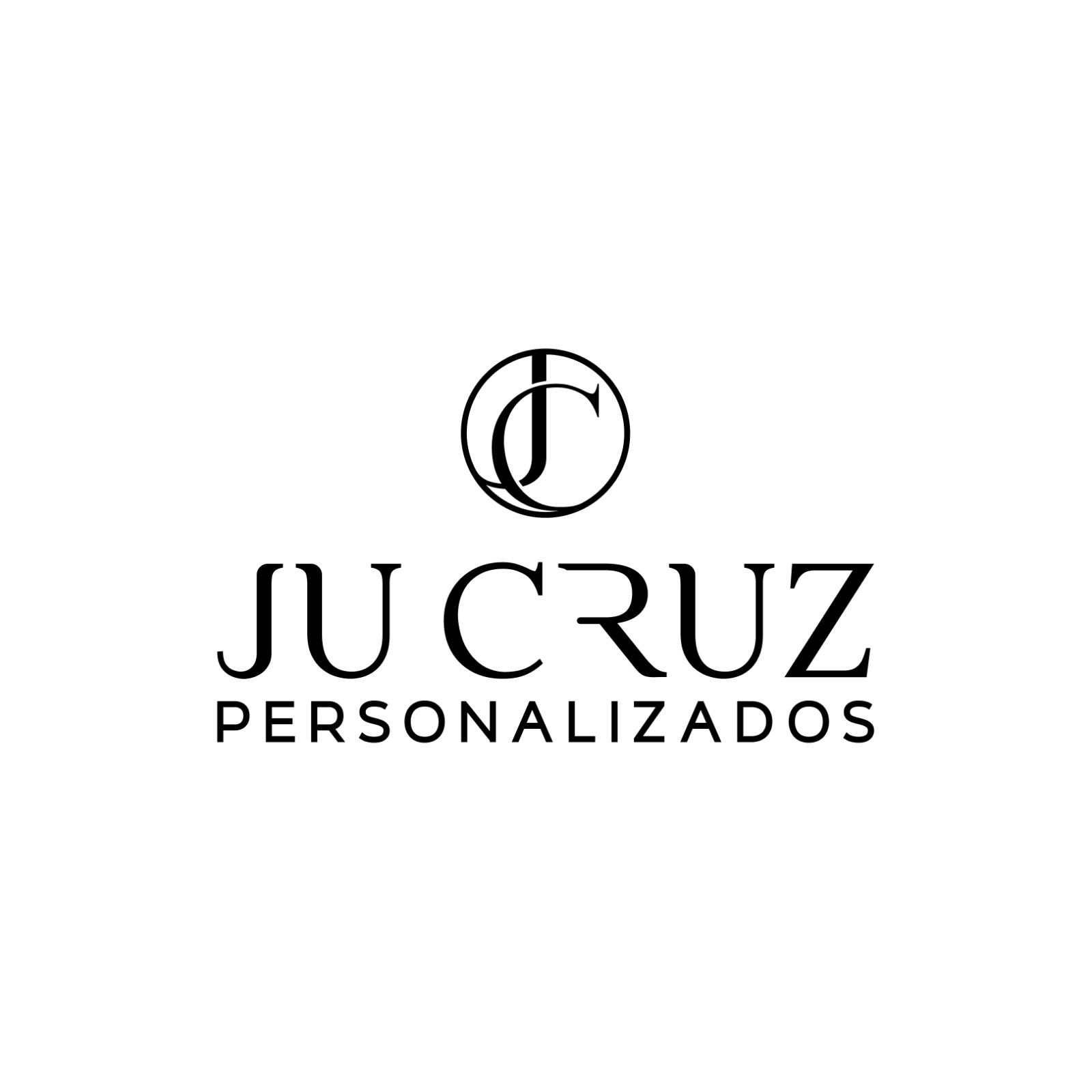 Logo Ju Cruz Personalizados