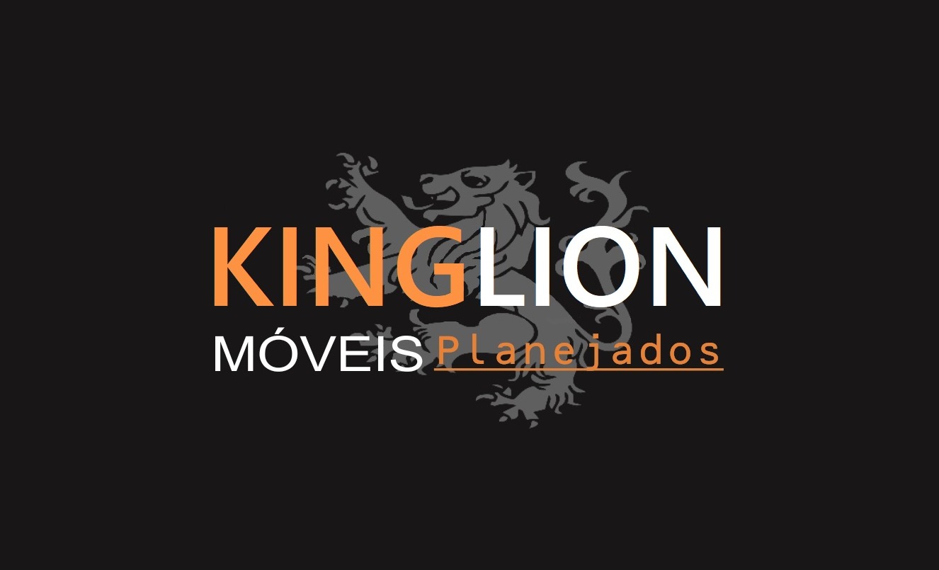 Logo King Lion Marcenaria de Alto Padrão
