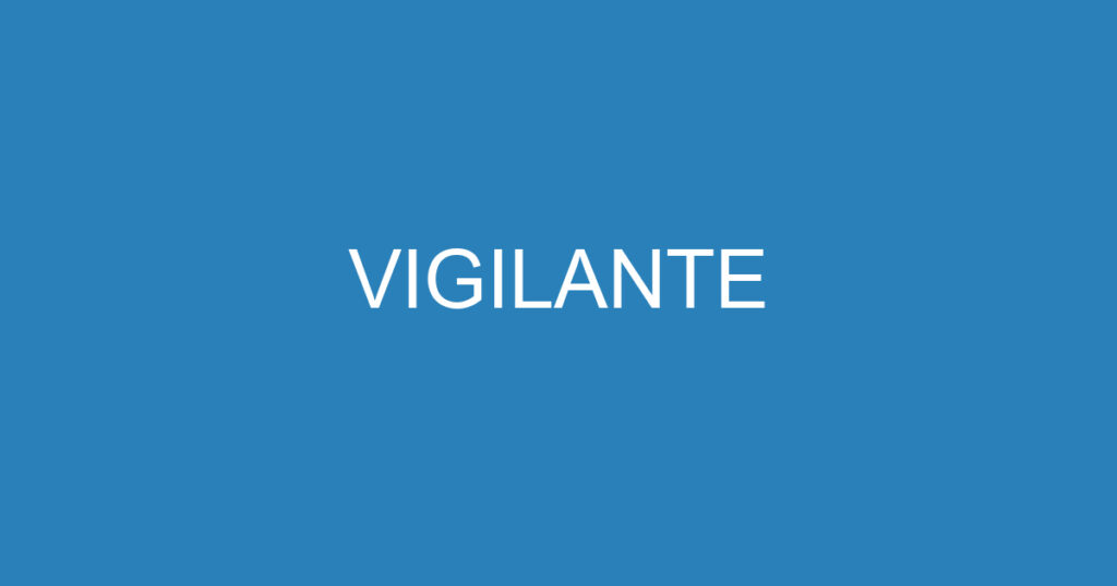 VIGILANTE 1