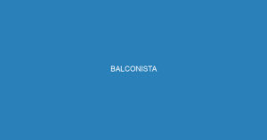 BALCONISTA 9