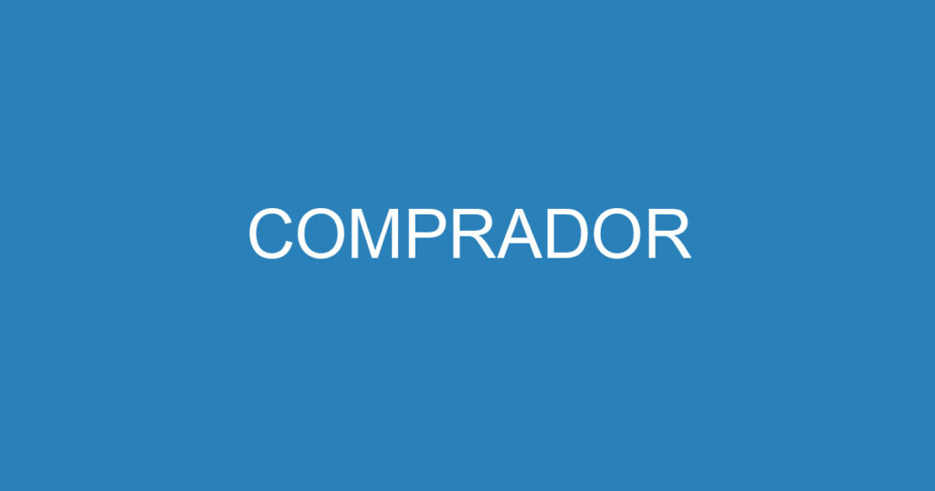 COMPRADOR 1 COMPRADOR 1