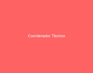 Coordenador Técnico 11