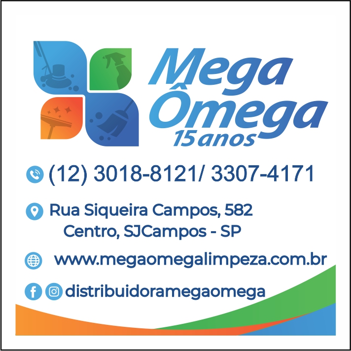Logo Mega Omega Limpeza