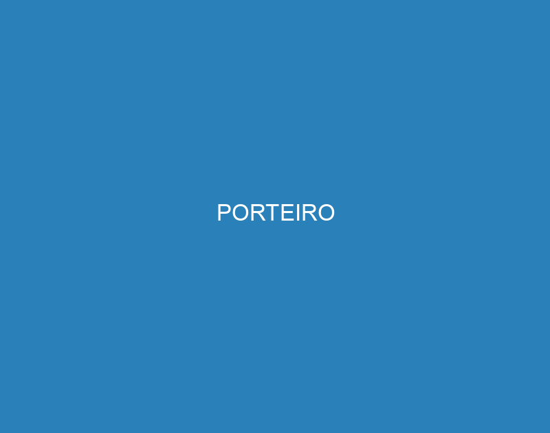 PORTEIRO 1 PORTEIRO 1