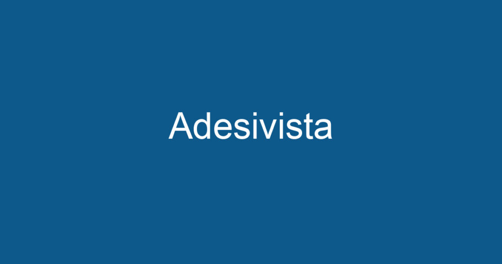 Adesivista 1 Adesivista 1