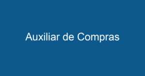 Auxiliar de Compras 15