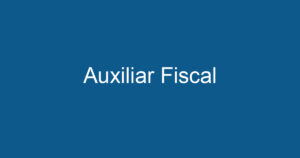 Auxiliar Fiscal 9