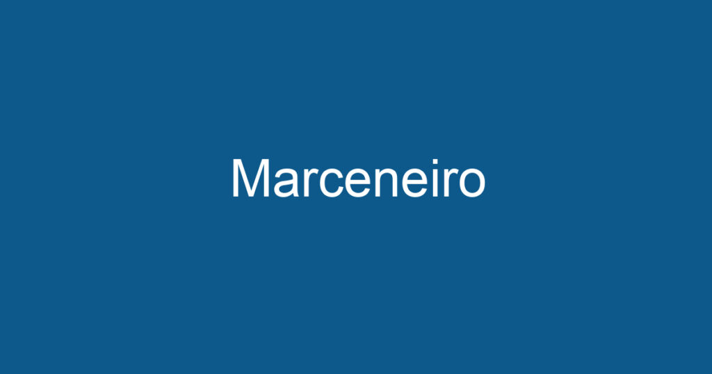 Marceneiro 1 Marceneiro 1