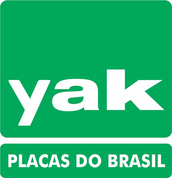 Logo YAK PLACAS DO BRASIL