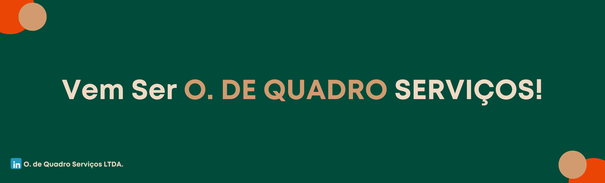 Logo O. de Quadro Serviços 