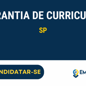 Vaga de Emprego GARANTIA DE CURRICULOS - SP