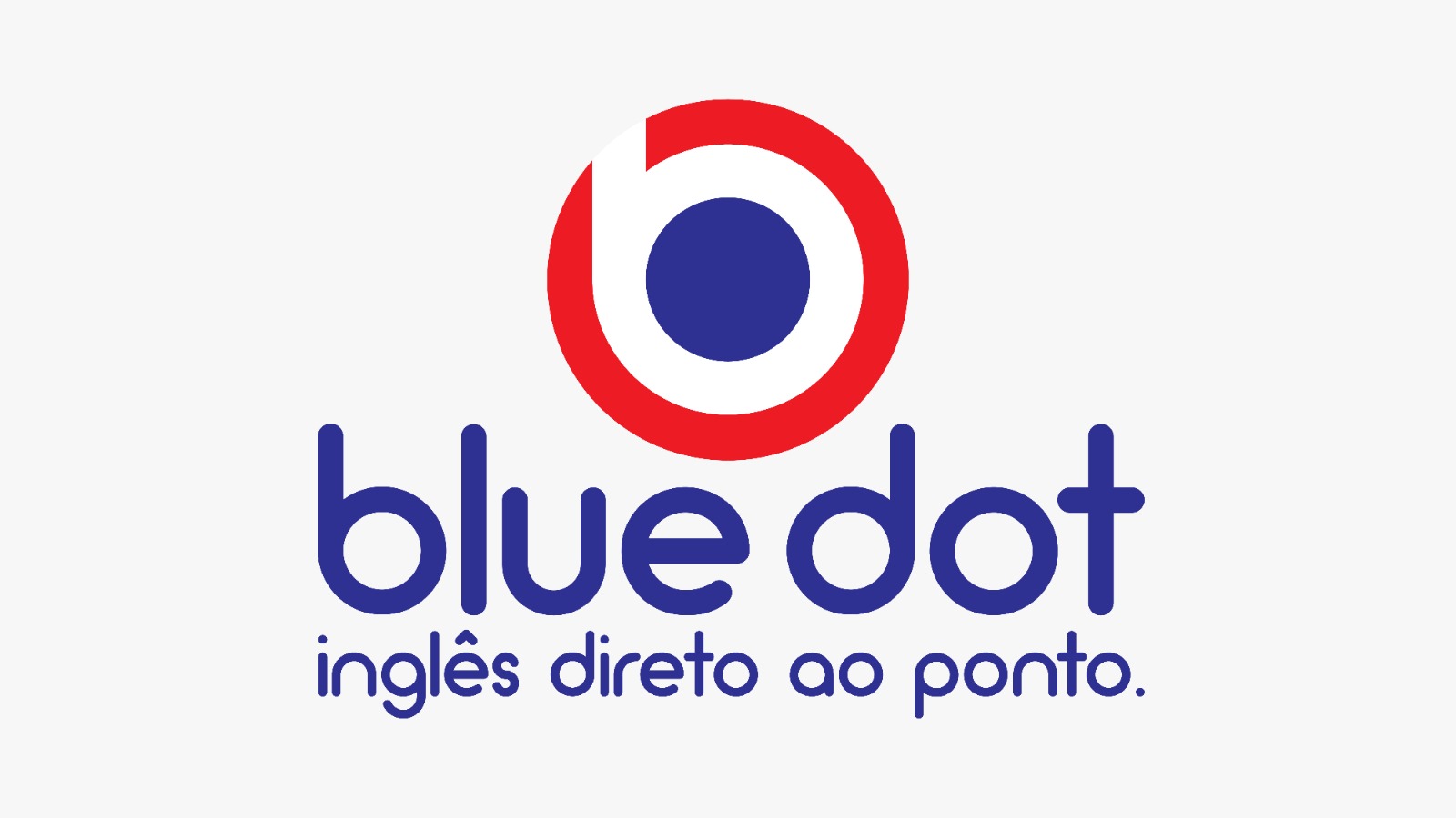 Logo Blue Dot Inglês