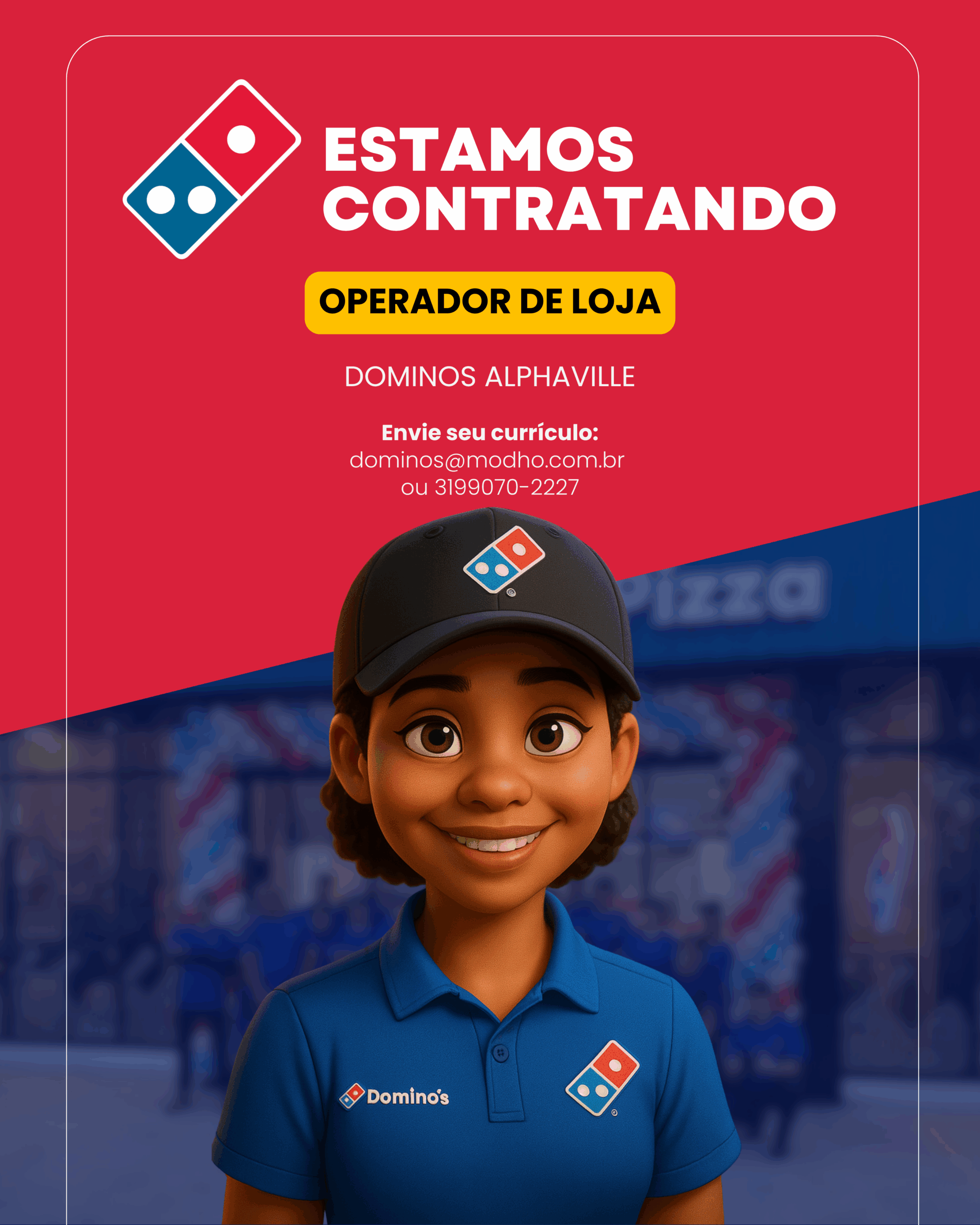 Logo Pizzaria Domino's