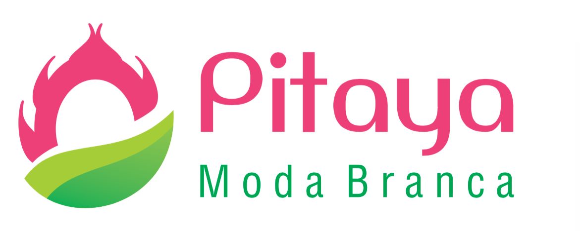Logo Pitaya Moda Branca