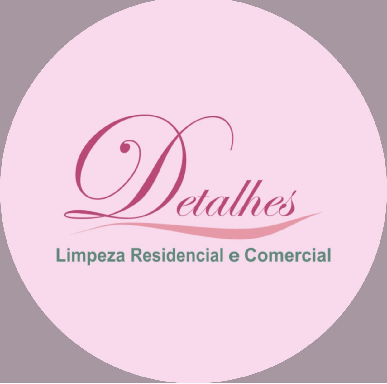 Logo Detalhes Limpeza residencial e comercial