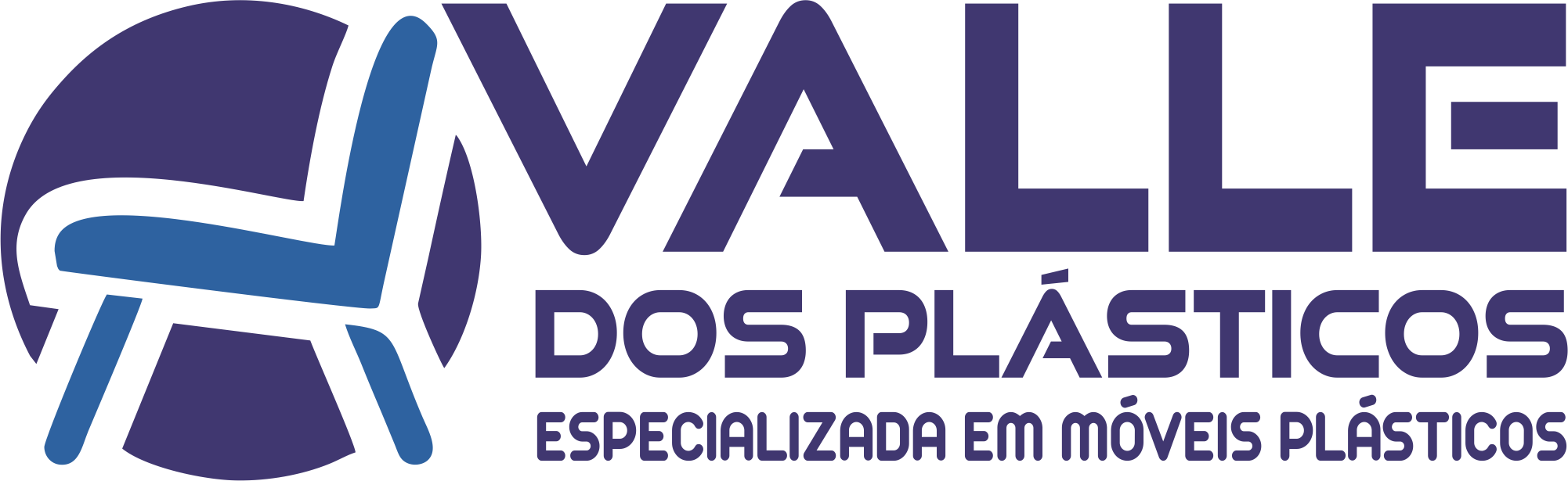 Logo Rei do Plástico (Valle dos Plásticos)