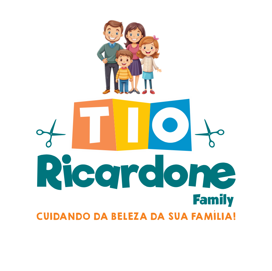 Logo Salão de Cabeleireiro Infantil Tio Ricardone ltda